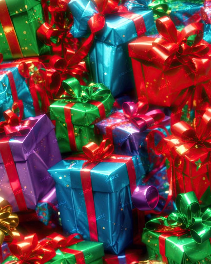 Grinch Style Christmas Presents