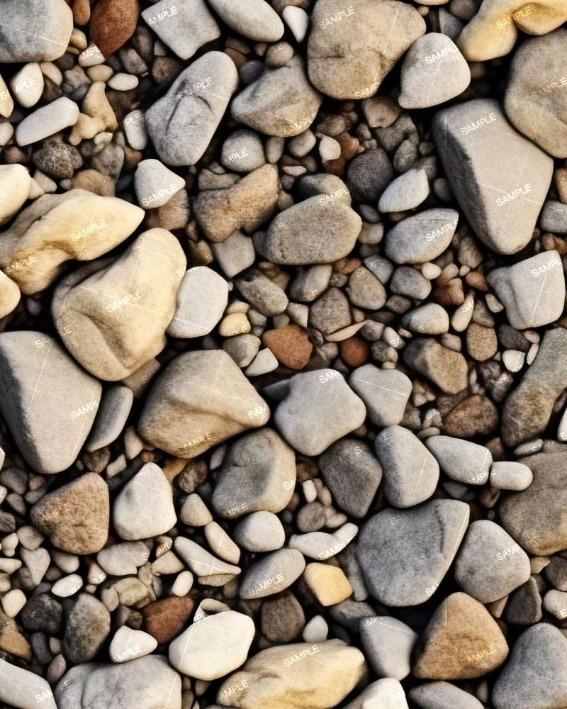 Ground Cover River Rocks