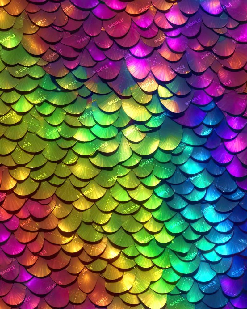 Iridescent Fish Scales 48