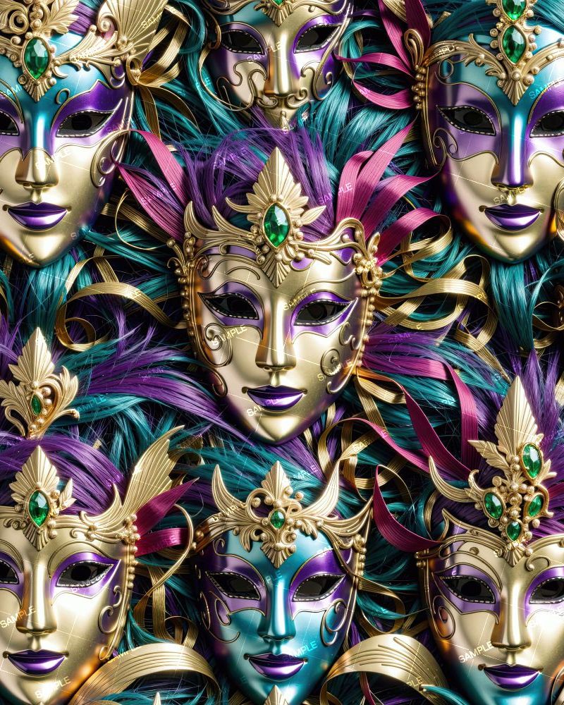 Mardi Gras Masks 34