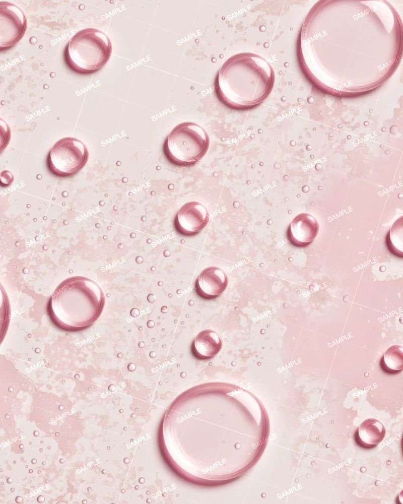 Pink Water Drops