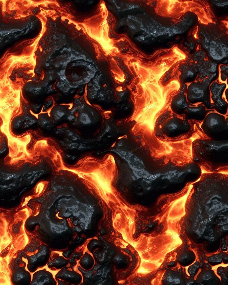 Bubbling Lava