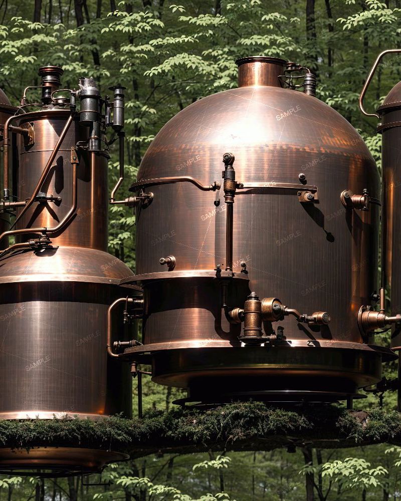 Copper Still in the Woods