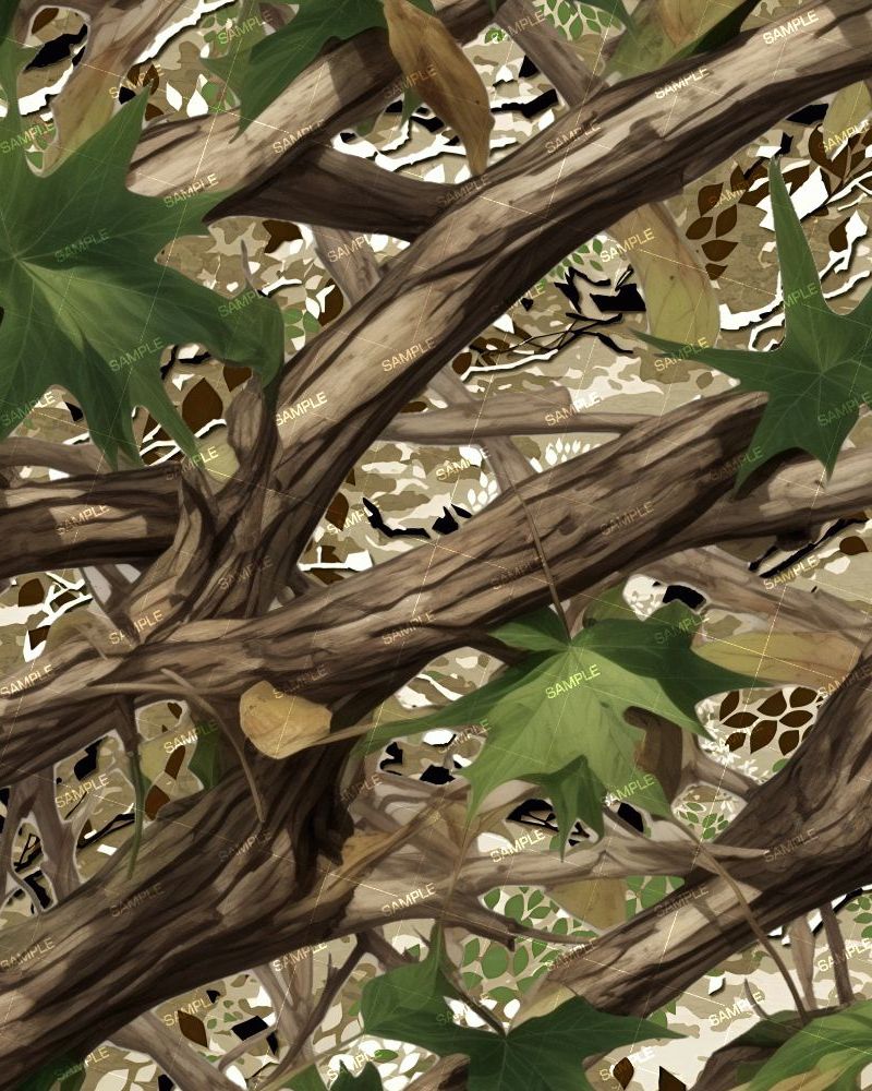 Hand Painted Camouflage 44