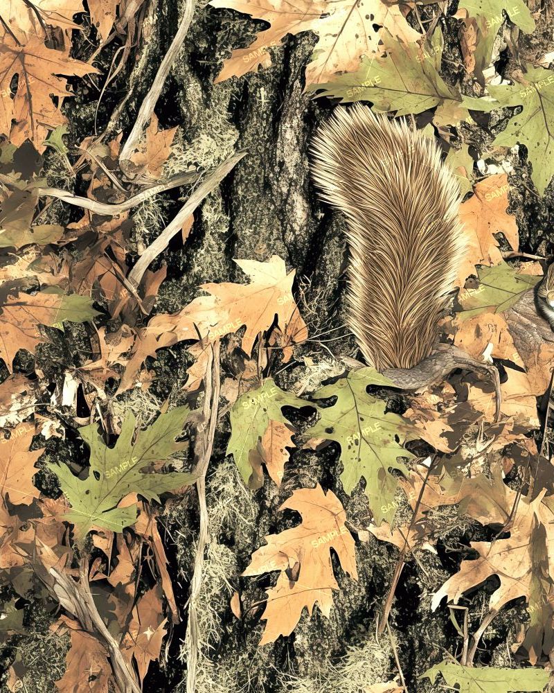 Tree and Squirrel Camouflage