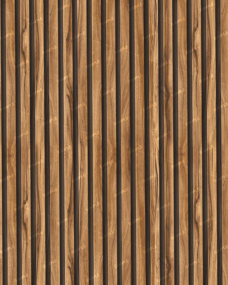 Slatted Wood Wall 22