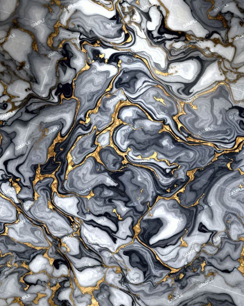 Black Marble with Gold Veins 43