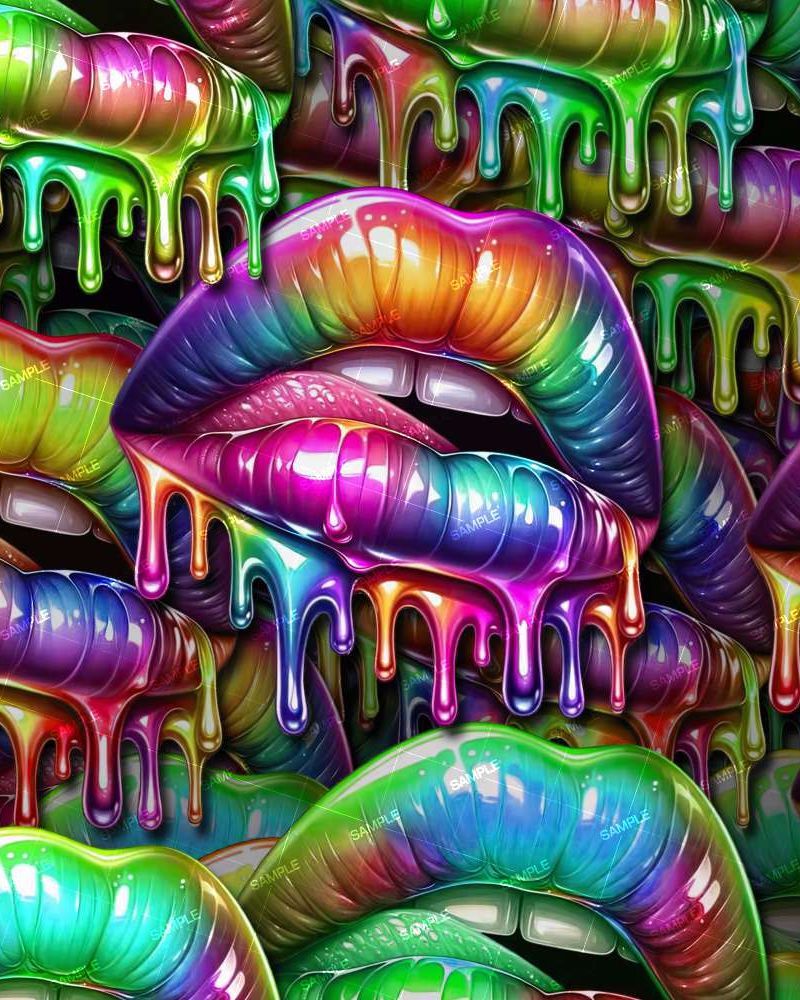Rainbow Lips 25