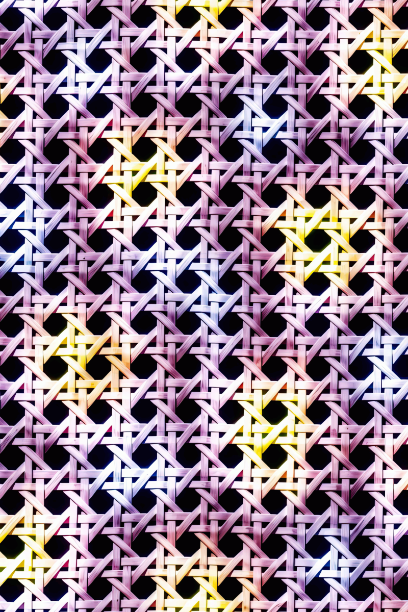Rainbow Rattan