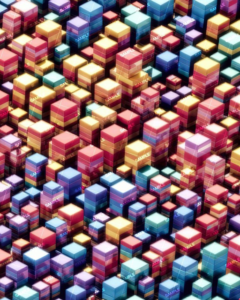 Stacks of Post-it Notes