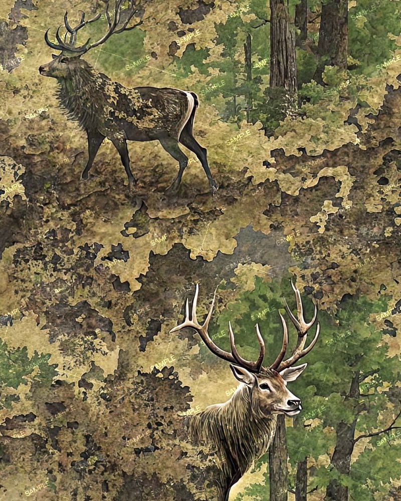 Abstract Deer Camouflage 77