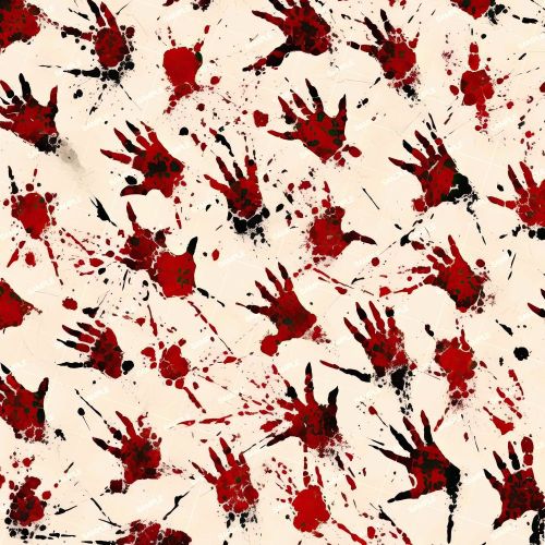Bloody Hand Prints 43