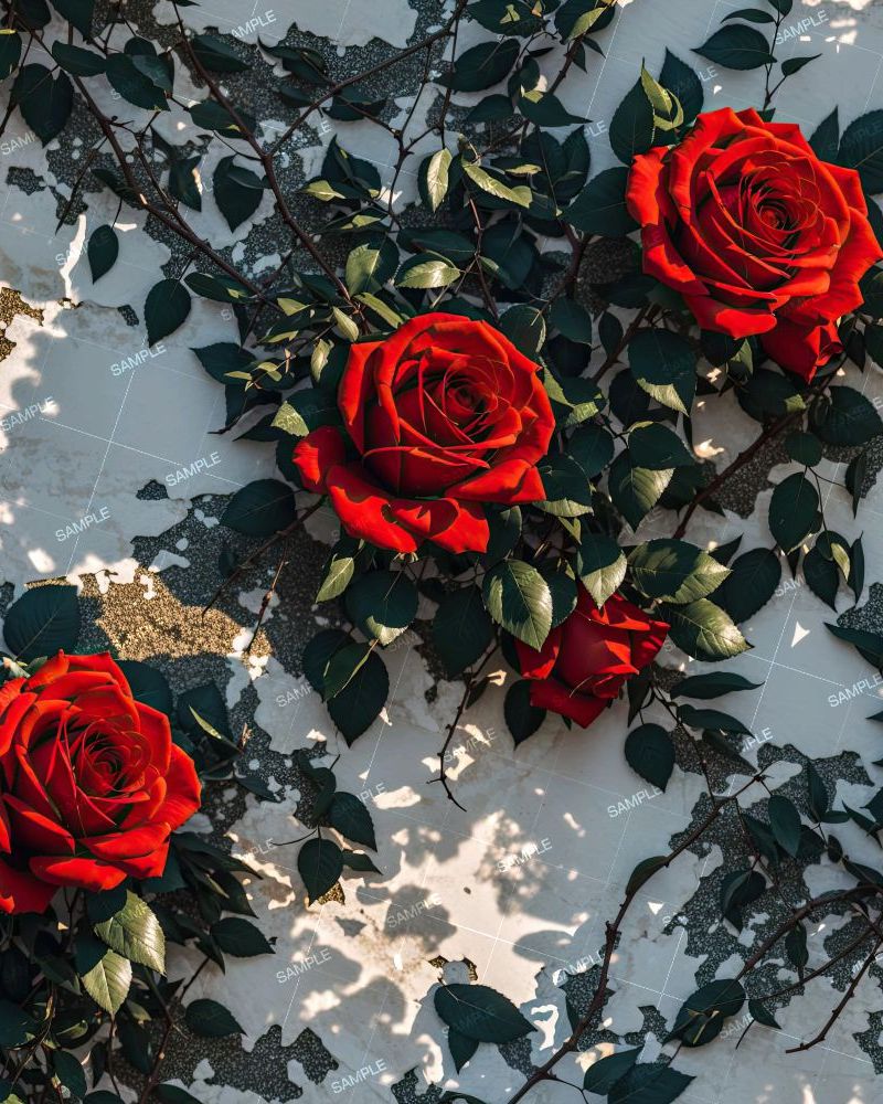 Climbing Wall Roses
