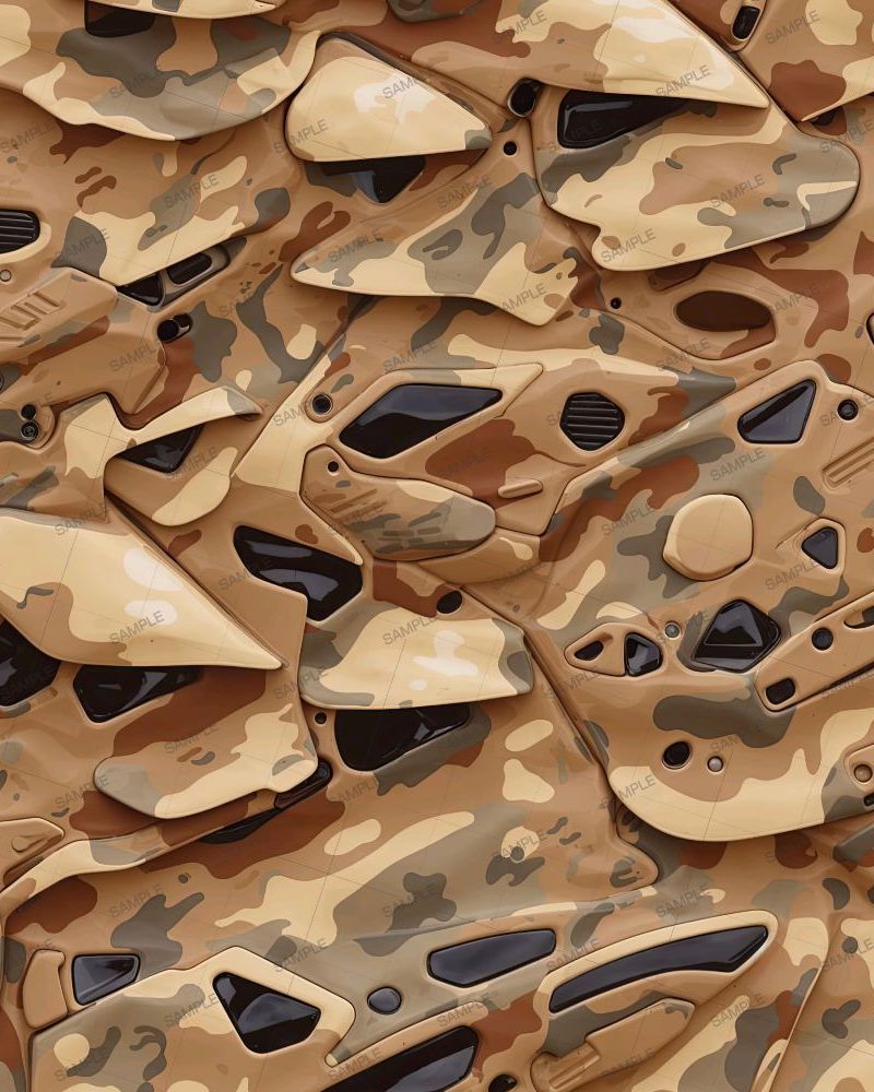 Desert Equipment Camouflage