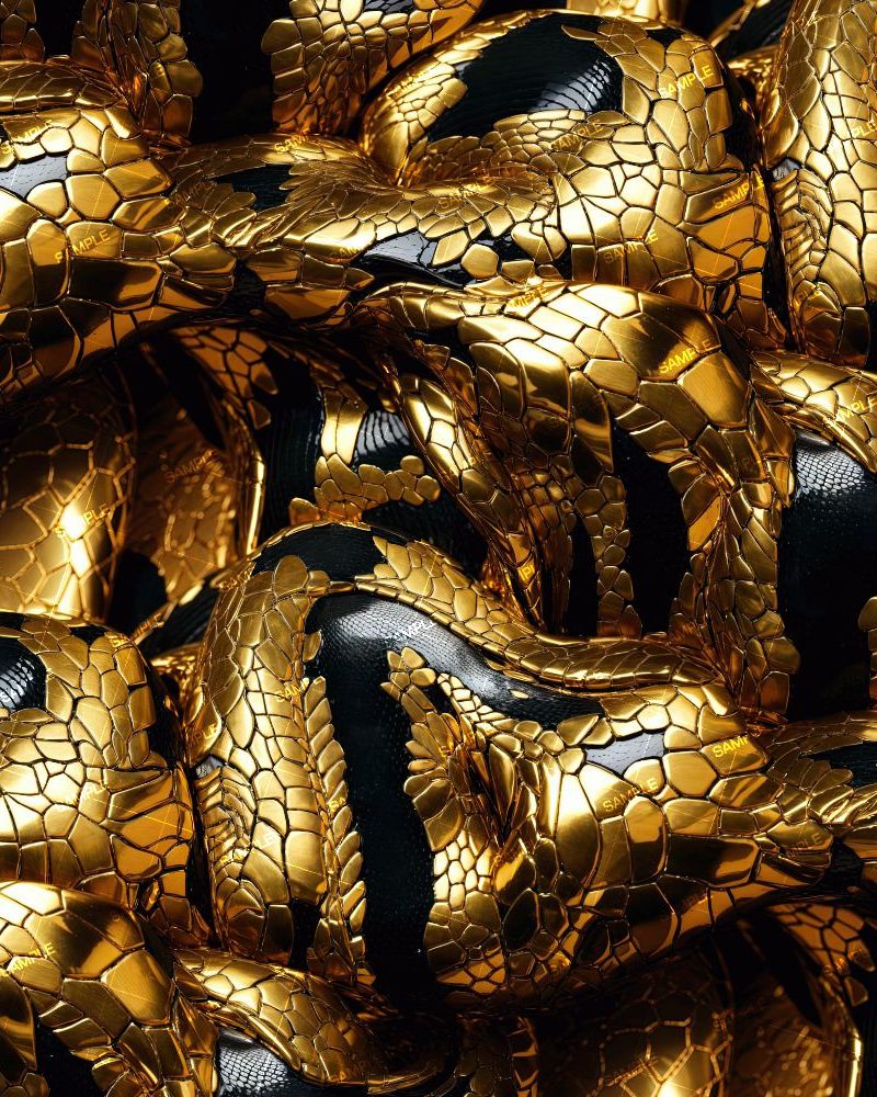 Golden Snake Skin 42