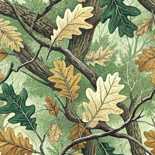 Illustrated Tree Camouflage 56
