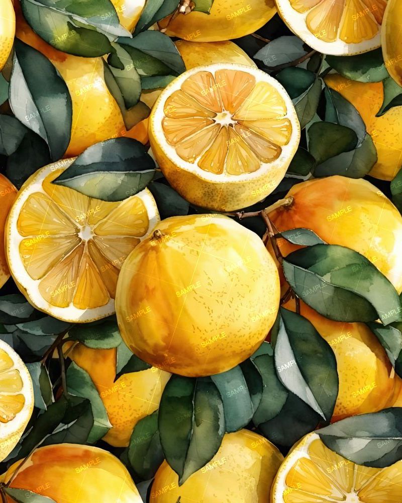 Lemons Watercolor 42