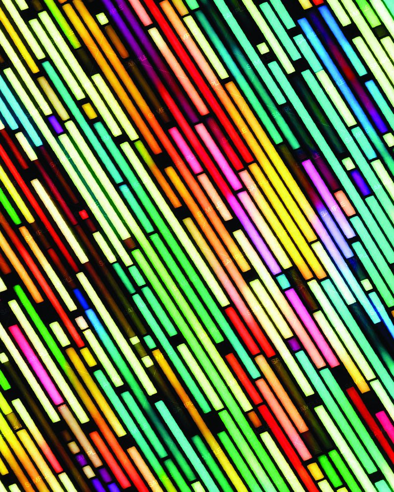 Neon Colored Lines