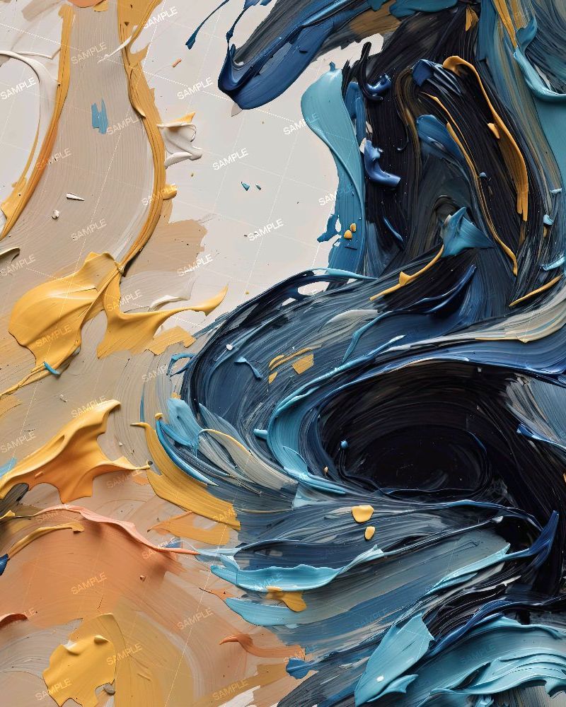 Oil Paint Brush Strokes 44