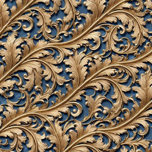 Bronze Acanthus Scrollwork