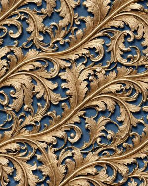 Bronze Acanthus Scrollwork