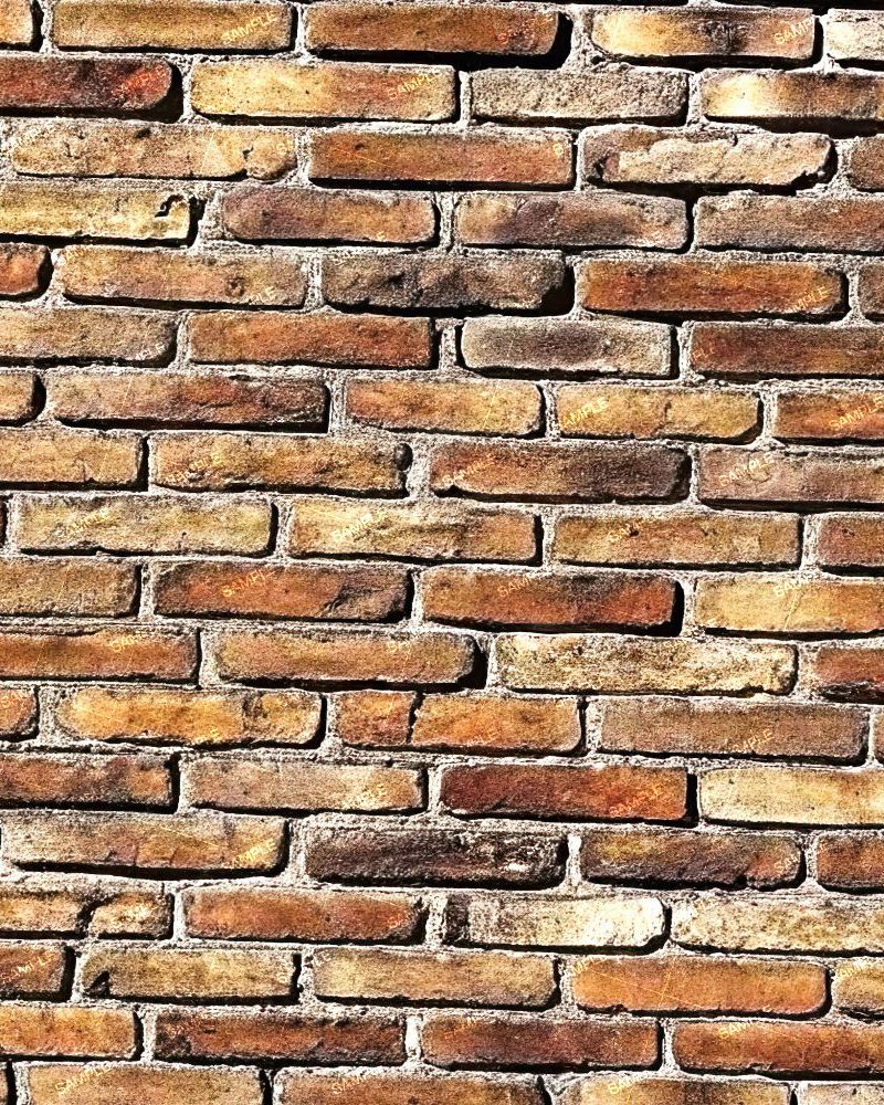 Brown Adobe Brick Wall 45