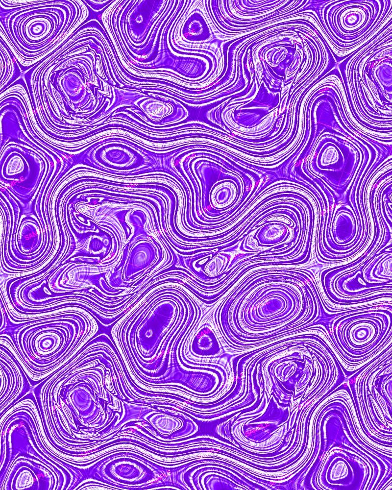 Damascus Steel 26 Purple