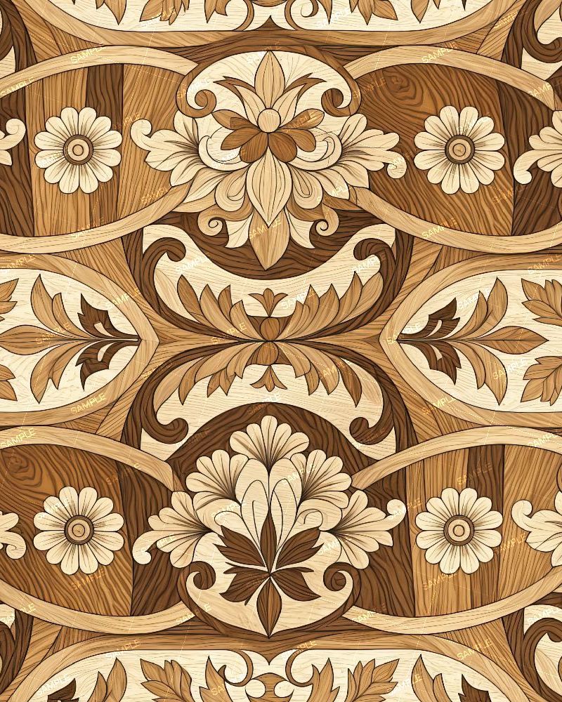 Floral Marquetry 42