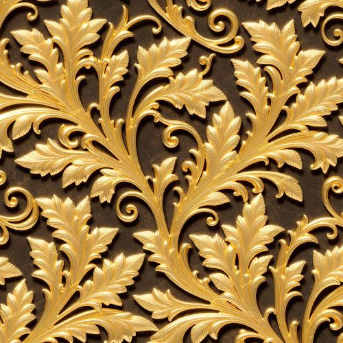 Gold Plated Acanthus Scrollwork 42