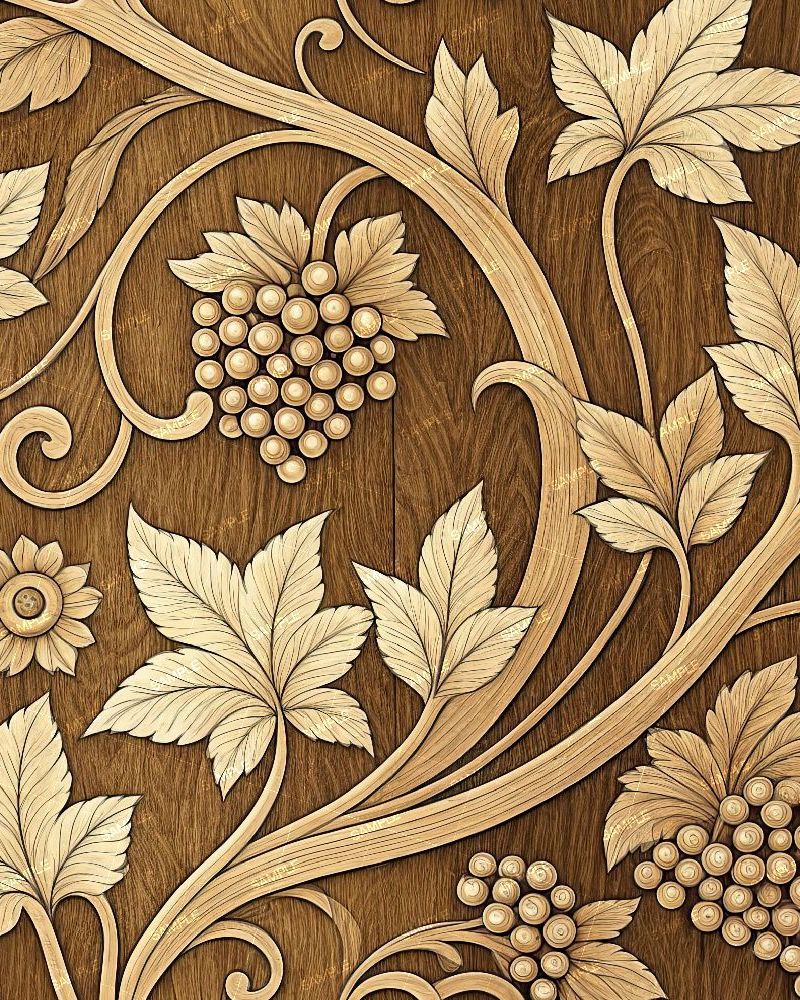 Grapevine Marquetry 44
