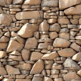 Stacked Stone Wall 48