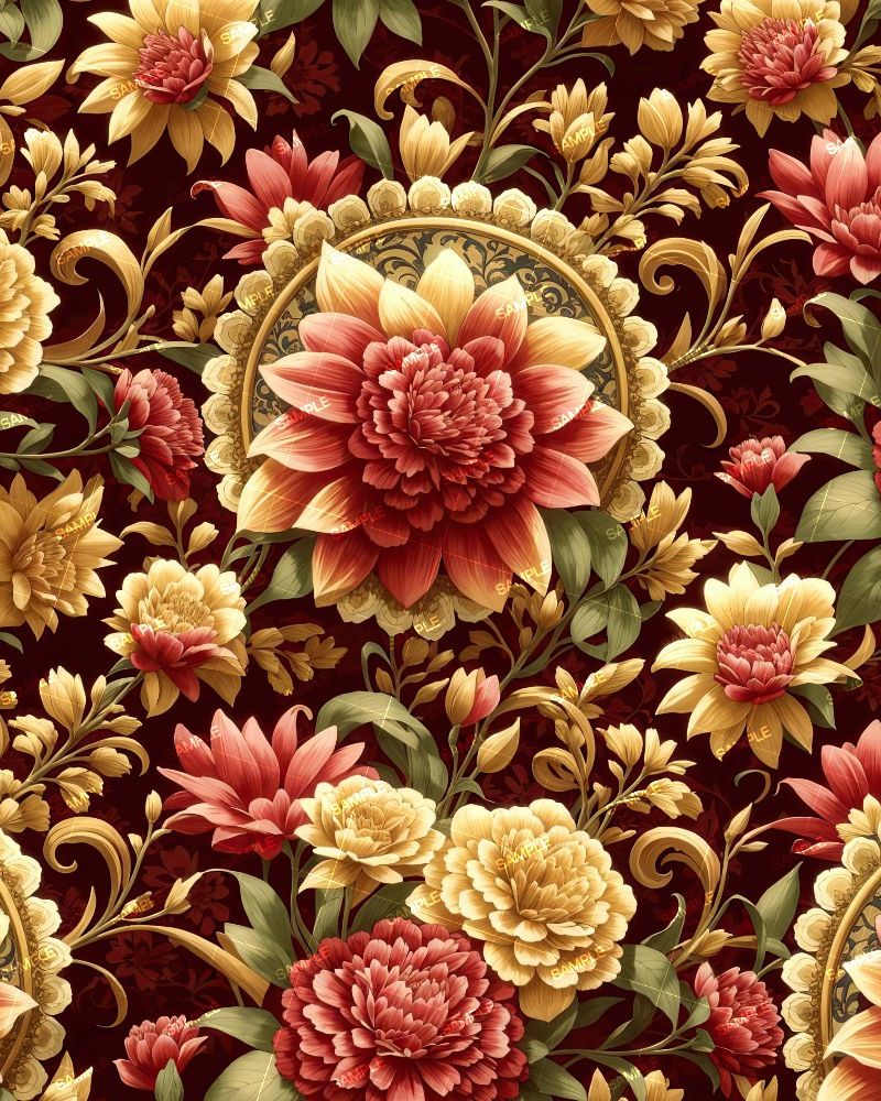 Victorian Flowers 67