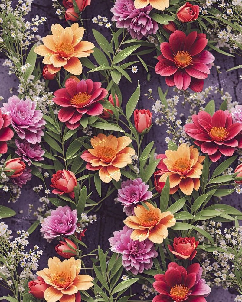 Victorian Flowers 72