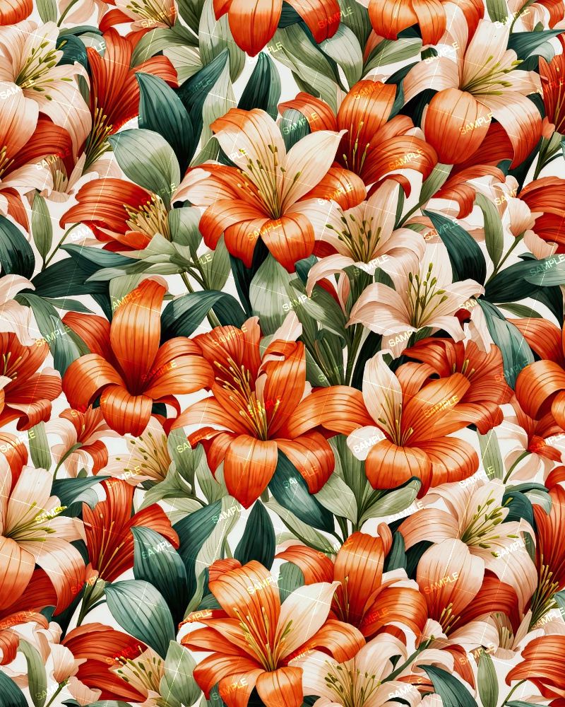 Victorian Lilly Flowers 42