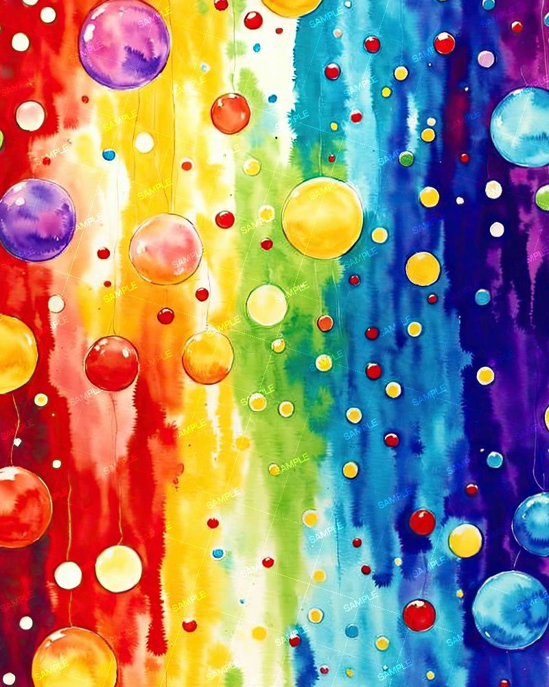 Watercolor Balls 42