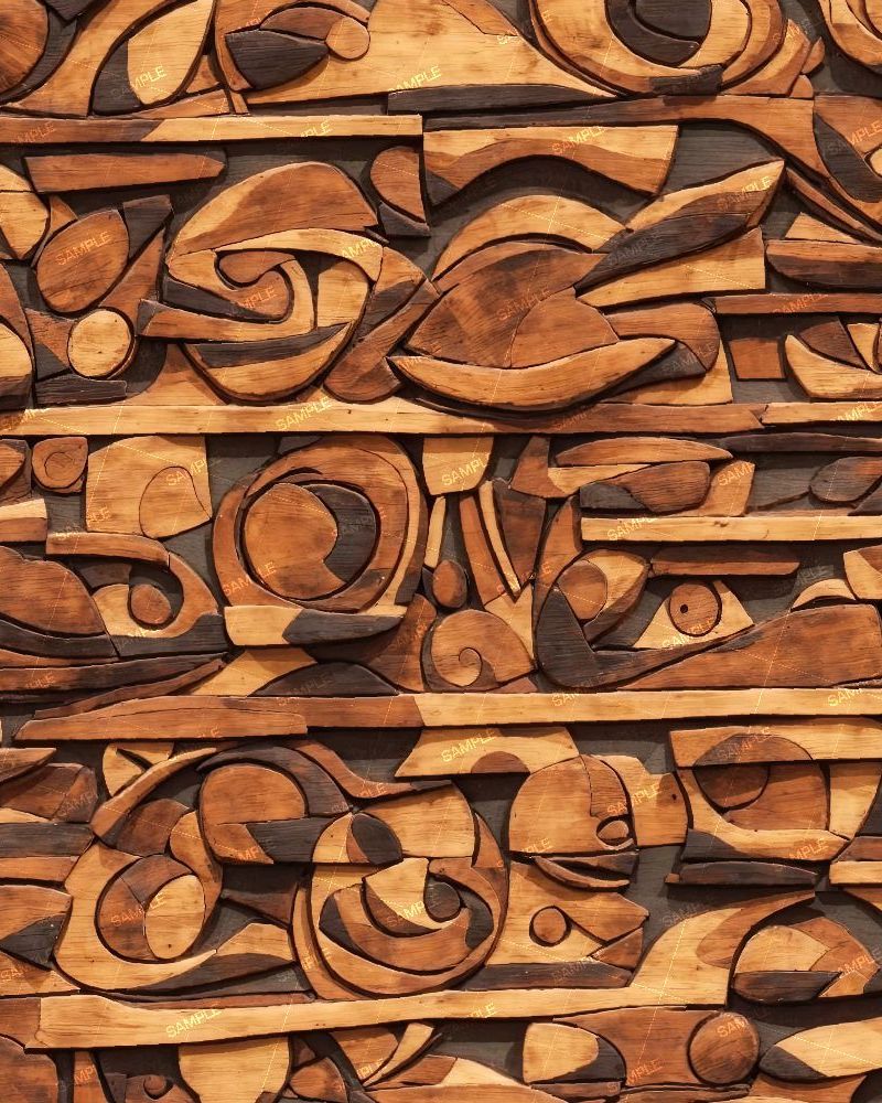 Wooden Wall Sculpture 44