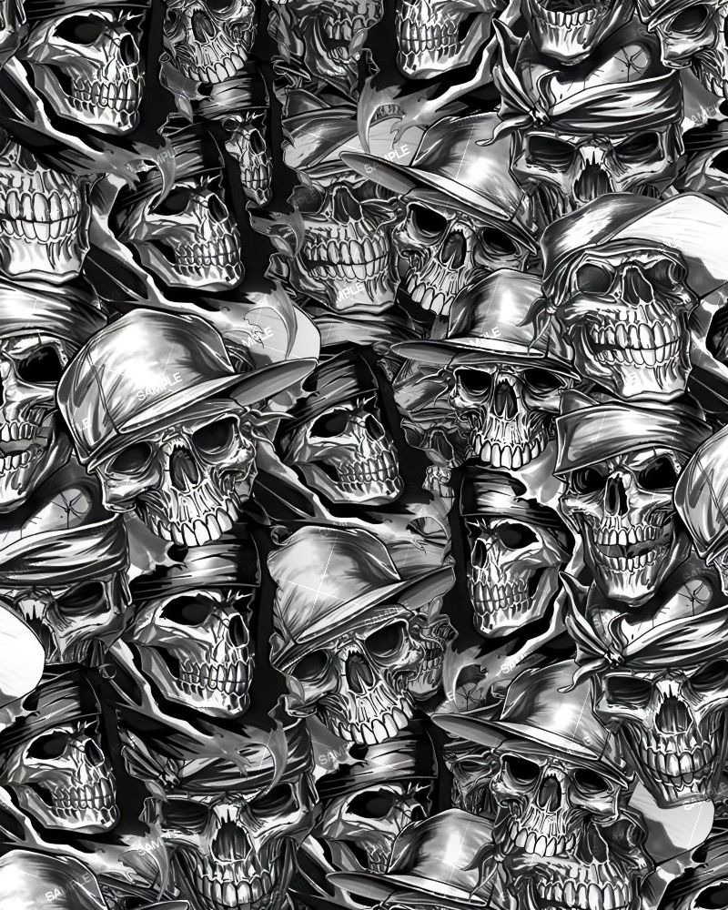 Chicano Skulls 23