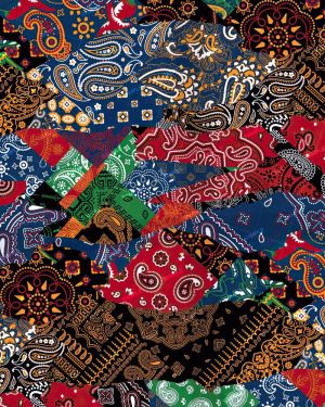 Crazy Bandanna Quilt