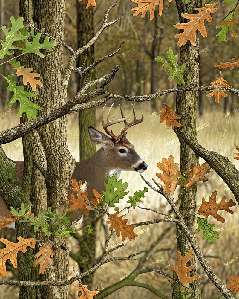 Deer Field Camouflage 45
