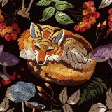 Embroidered Fox