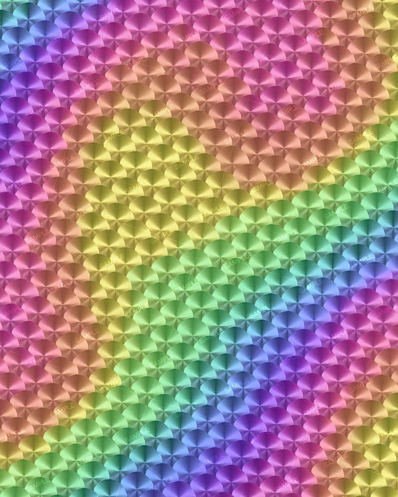 Engine Turned Rainbow 24