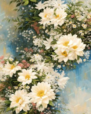 Flower Oil Painting 42
