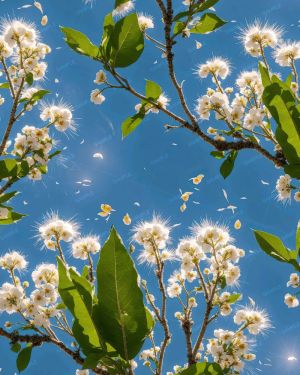 Flowering Birch Tree