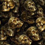 Gold Plated Skulls 22