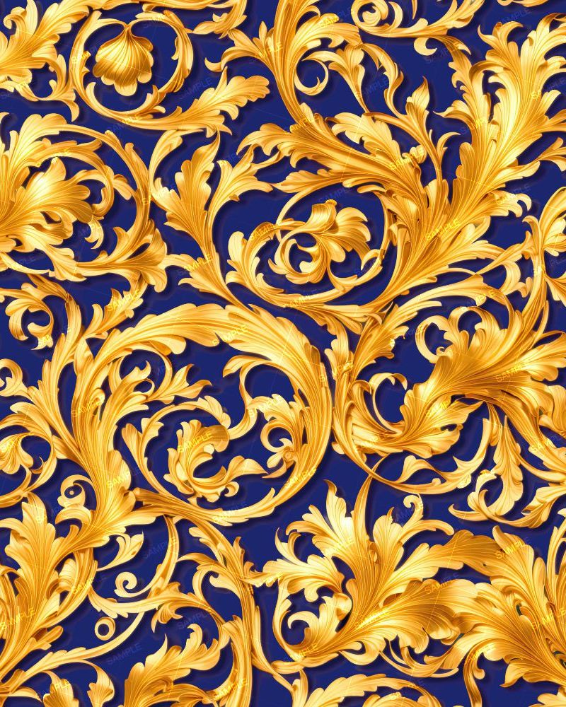 Gold Scrollwork 25