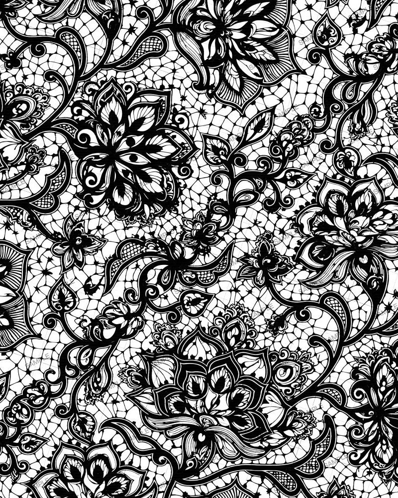 Gothic Black Lace 42