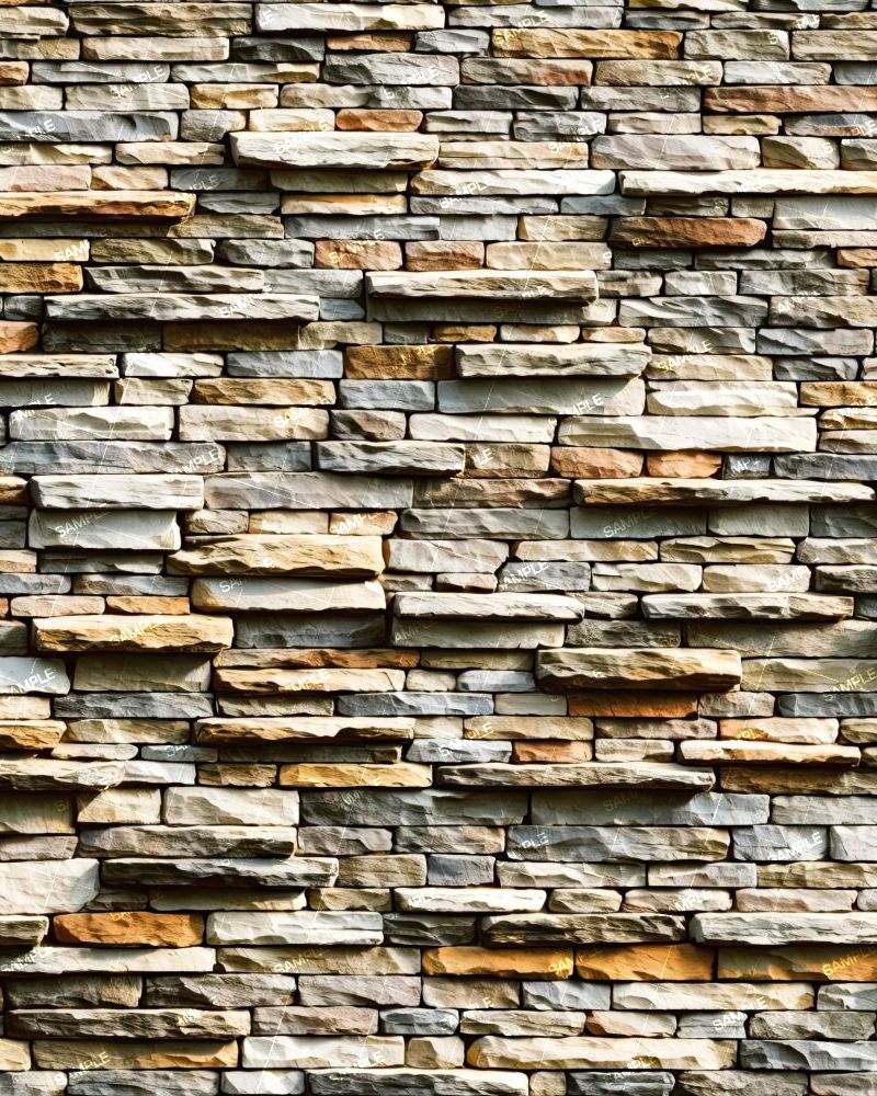 Ledger Stone Wall