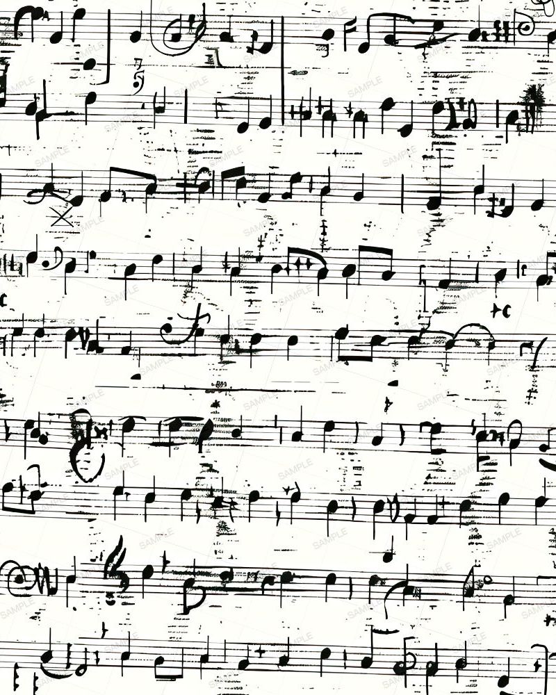 Musical Score Sheet