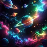 Neon Planets