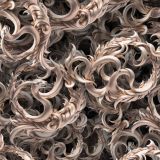 Rose Gold Dragon Scrollwork 22